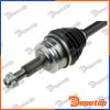 Demi-Arbre de Transmission avant gauche pour TOYOTA | NPW-TY-125, 43410-21110